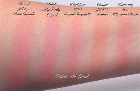 dior blush colour chart.